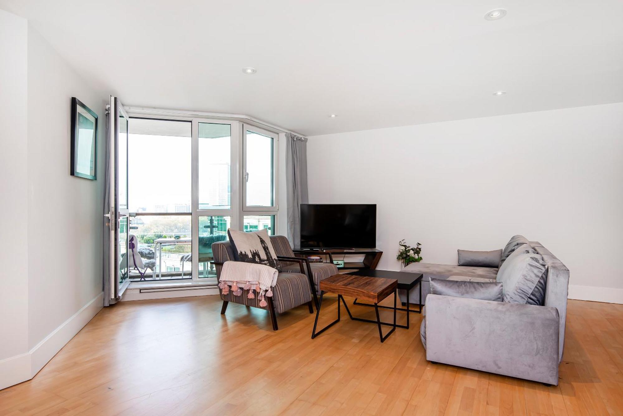 Modern 2 Bedroom 2 Bath With River View Апартаменты Лондон